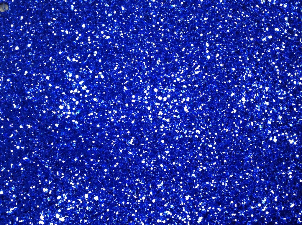 Cocktail-Tapete Blau Glimmer