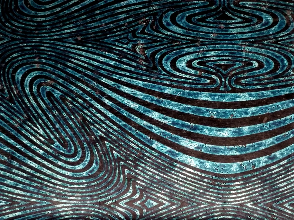 Tecra-Metall-Blauschwarz