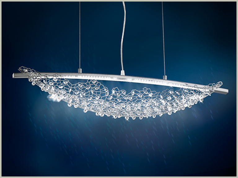 Spanndecken von Swarovski Lighting und Lackspanndecken Design